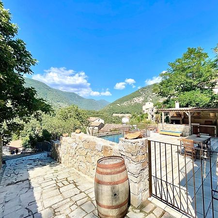Casa Arena Authentique Maison De Village Avec Piscine Au Coeur De L'Alta Rocca - Zoza Esterno foto