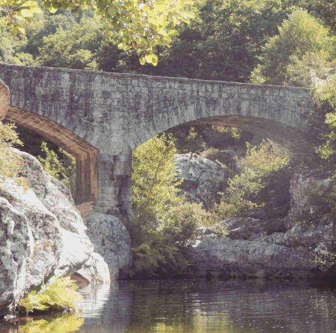 Casa Arena Authentique Maison De Village Avec Piscine Au Coeur De L'Alta Rocca - Zoza Esterno foto