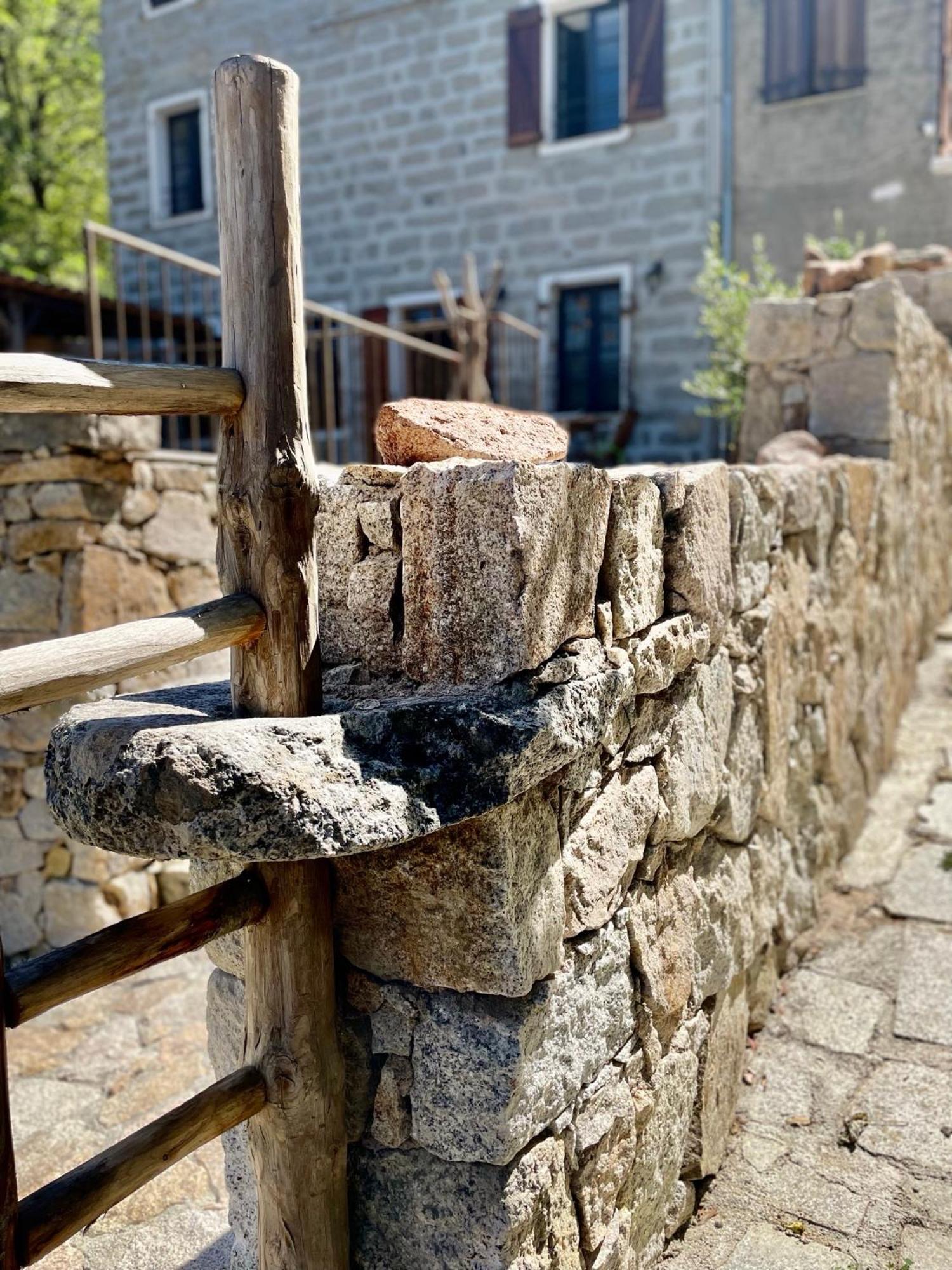 Casa Arena Authentique Maison De Village Avec Piscine Au Coeur De L'Alta Rocca - Zoza Esterno foto