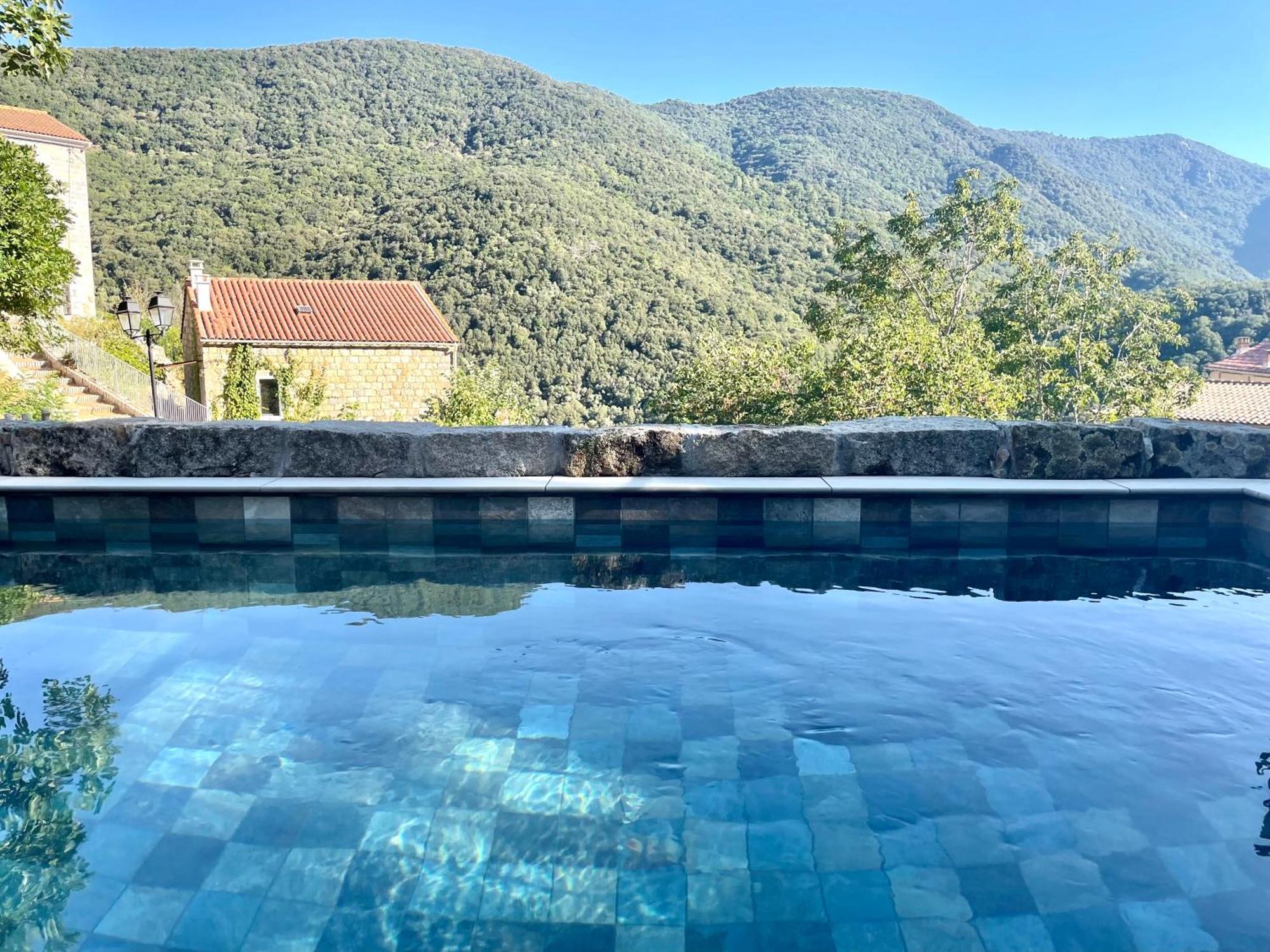 Casa Arena Authentique Maison De Village Avec Piscine Au Coeur De L'Alta Rocca - Zoza Esterno foto