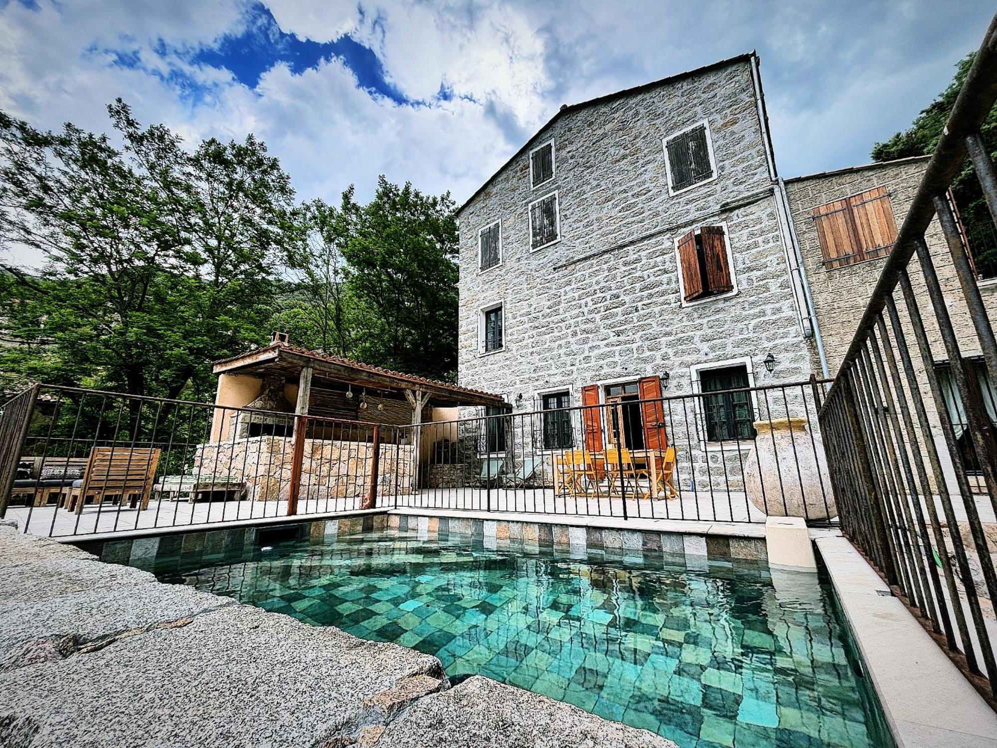 Casa Arena Authentique Maison De Village Avec Piscine Au Coeur De L'Alta Rocca - Zoza Esterno foto