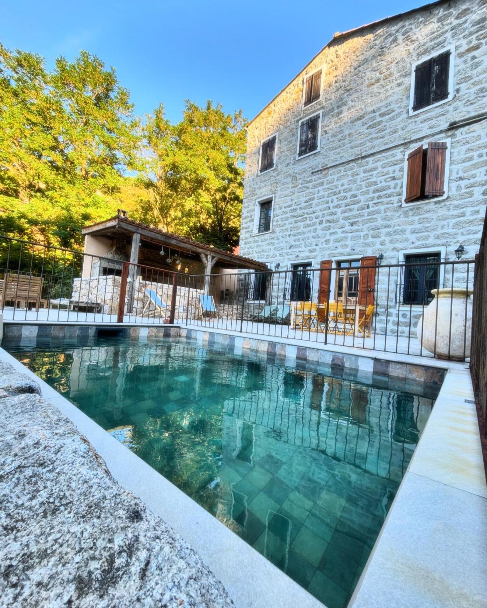 Casa Arena Authentique Maison De Village Avec Piscine Au Coeur De L'Alta Rocca - Zoza Esterno foto